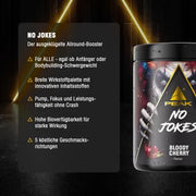 PEAK No Jokes Dose mit Hinweistext zu Dosierung und Inhaltsstoffen