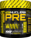 TNT Nuclear PRE 240g supplement tub, Pineapple Blast flavor
