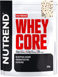 Whey Core Cookies Proteinpulver, 900 g Beutel mit rotem Aufdruck