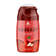 PEAK Squeazy Sirup 65 ml, rote Apfel-Sorte, Quetschflasche