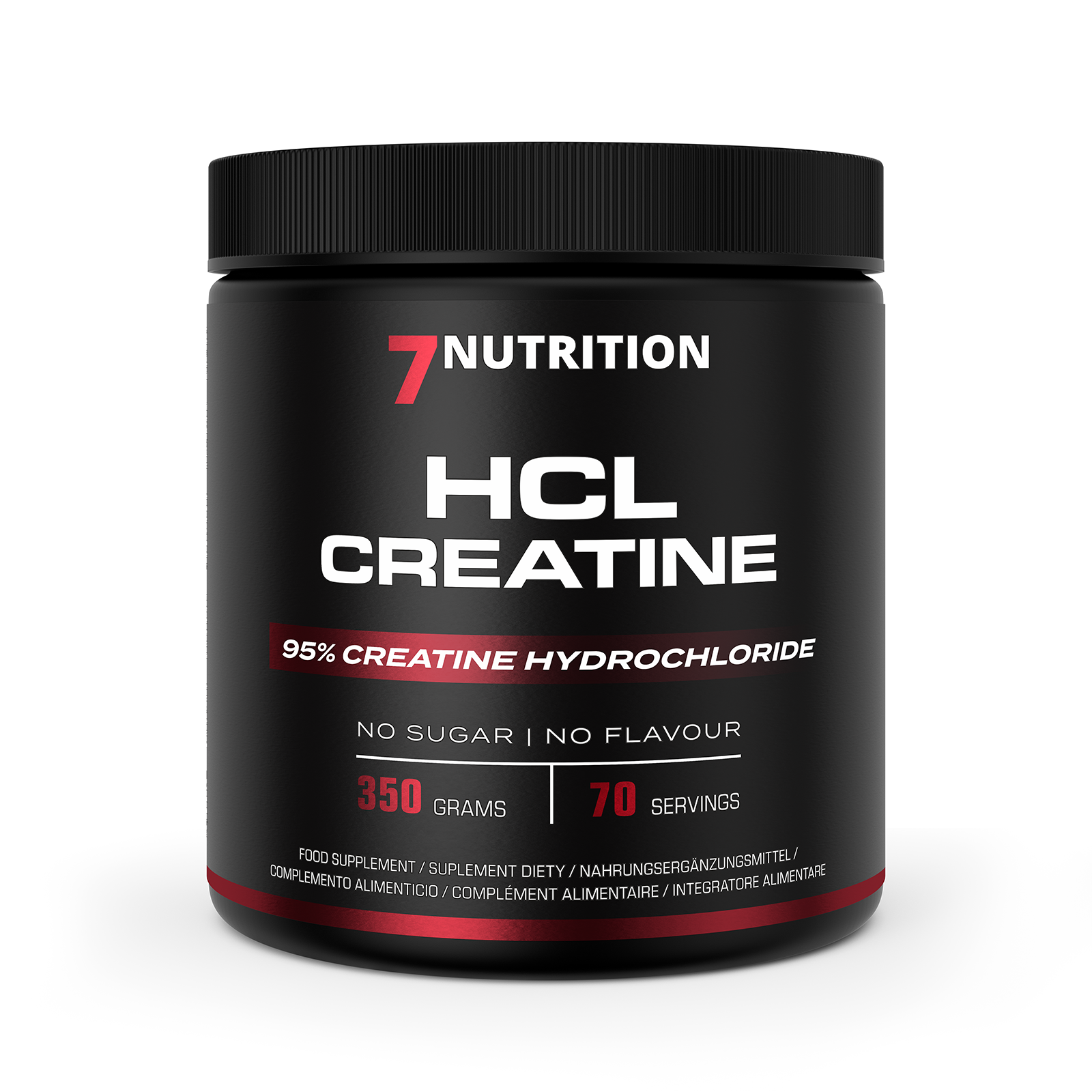 7Nutrition HCL Creatine, 350g tub, 70 servings