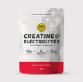 Kreatin-Elektrolyte Cherry-Punch Beutel, 200 g, weiß mit rotem Boden