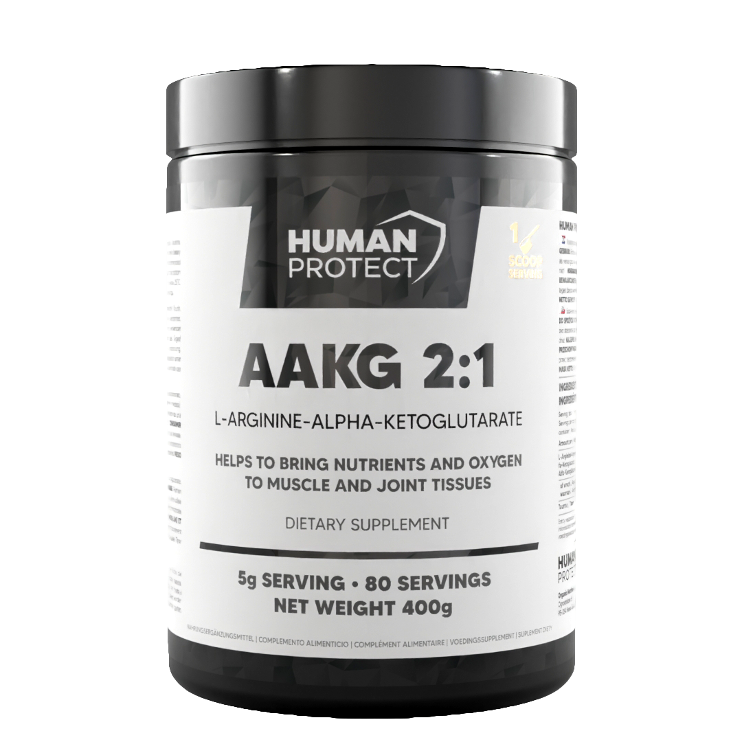 AAKG 2:1 L-Arginine Alpha-Ketoglutarate supplement tub, 400g