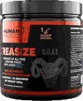 Human Protect CreaSize 300g Apple jar front with red GOAT artwork
