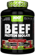 NXT Nutrition Beef Protein Isolat im Becher, Aroma Apple & Cherry, 1,8 kg