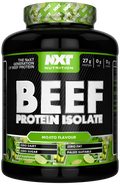 NXT Nutrition Beef Protein Isolate 1,8 kg Mojito Dose mit grünem Deckel