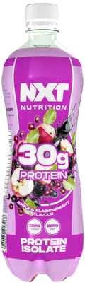 NXT Nutrition Protein Isolate bottle, Apple & Blackcurrant flavor, 500 ml