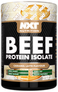 NXT Nutrition Beef Protein Isolate 540g, Caramel Latte Flavour Dose