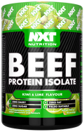 NXT Nutrition Beef Protein Isolate 540g, Kiwi Lime flavor tub