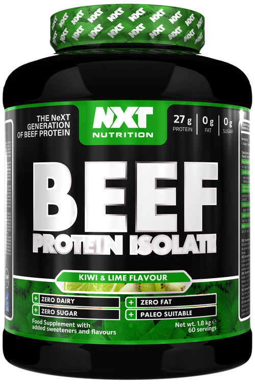 NXT Beef-Protein-Isolat Dose, Kiwi- & Limettenaroma, 1,8 kg
