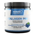 Kollagen-Pro Dose mit blauem Himbeeraroma, 300 g, hydrolysierte Kollagenpeptide