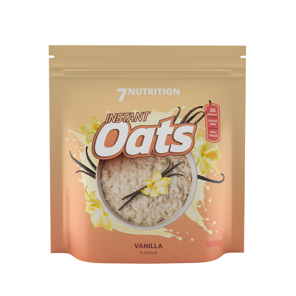 7Nutrition Instant Oats Vanille, 1000 g Packung
