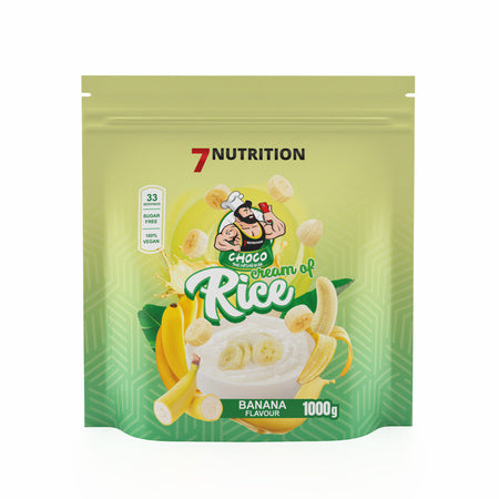 7Nutrition Choco Cream of Rice Banane 1000 g Beutel