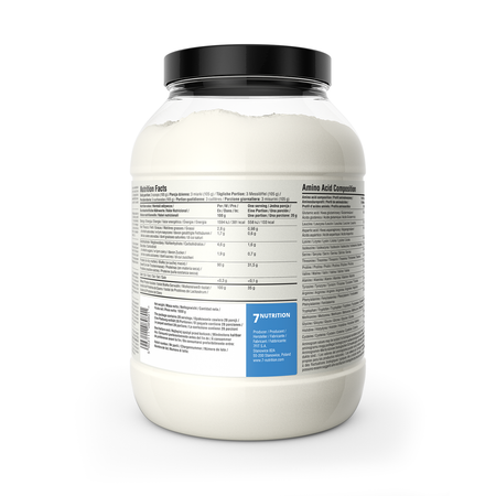 Whey Isolate 90 tub with ingredients and amino acid details, natural 1000g