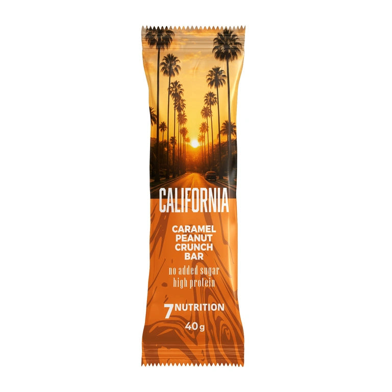 Energieriegel California mit Karamell-Peanut-Crunch, 40 g, im Einzelpack
