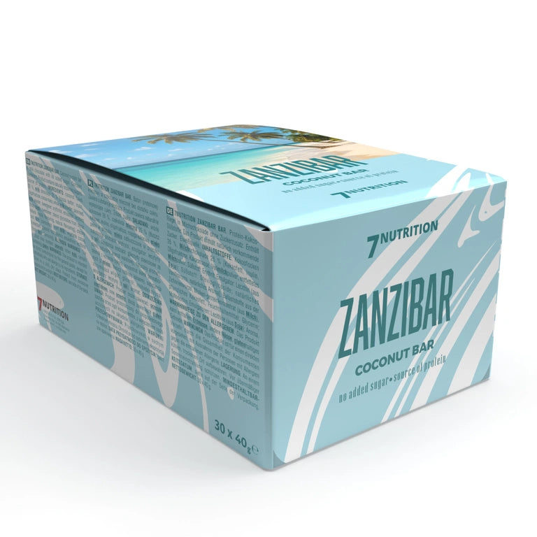 ZANZIBAR Kokosriegel 40 g Kartonpackung