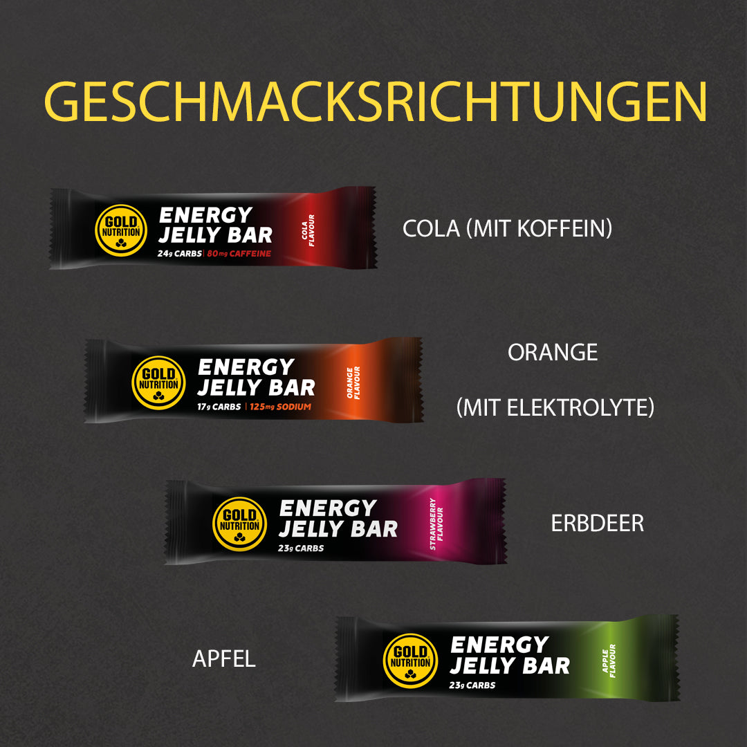 Energy Jelly Bar Erdbeer-Riegel im Geschmacksüberblick