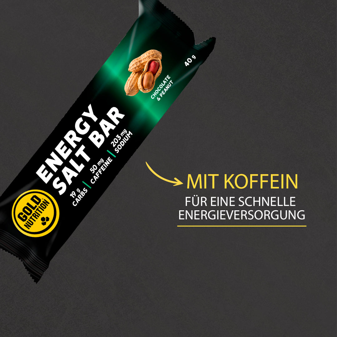 Energy Salt Bar mit Koffein, Schokolade & Erdnuss, 40 g