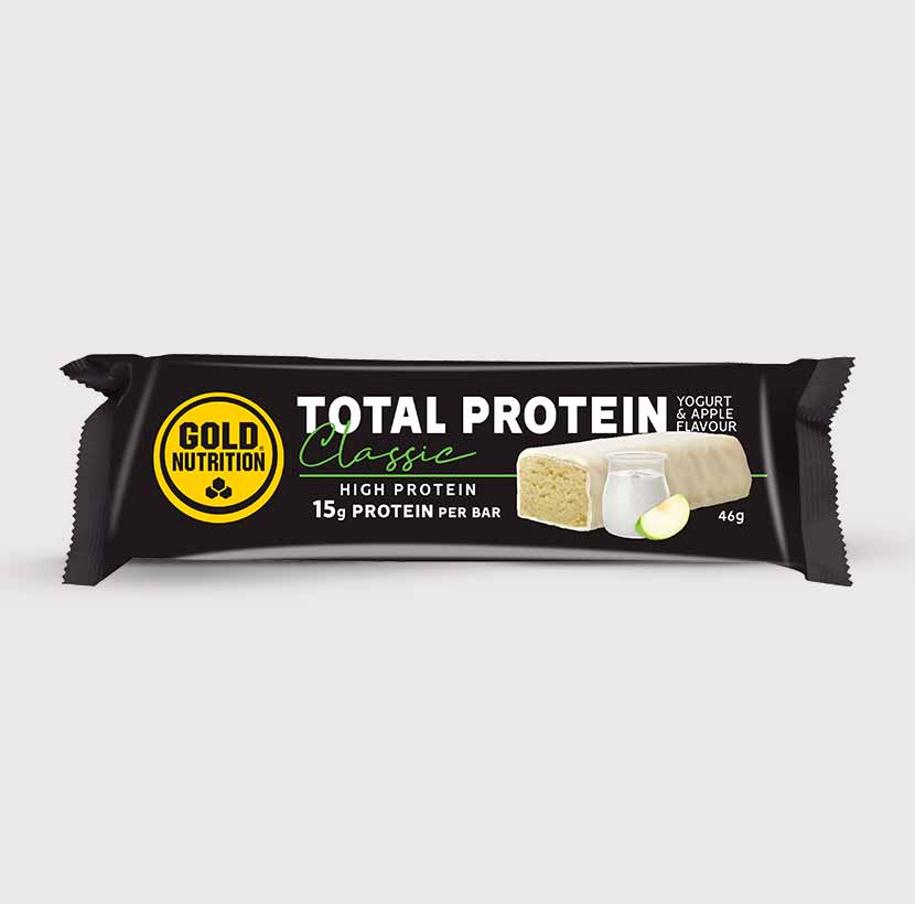 Proteinriegel-Verpackung mit Apfel-Joghurt und hoher Proteinzufuhr, 46 g