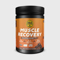 Dose Muscle Recovery Schokolade (900 g) mit Gold Nutrition Aufdruck und Deckel