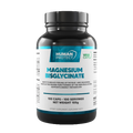 Magnesium-Bisglycinat-Kapseln, 100 Kapseln, Flasche mit Frontetikett