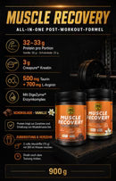 Schokoladen-Proteinpulver in Dose, Muscle Recovery, 900 g