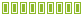 Kleines Etikett mit Barcode zur Produkterkennung
