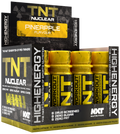 NXT TNT Nuclear Shots 12-Pack Pineapple flavour energy drink shots, yellow bottles