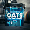 Micronized Oats powder tub, 3500 g, front label design