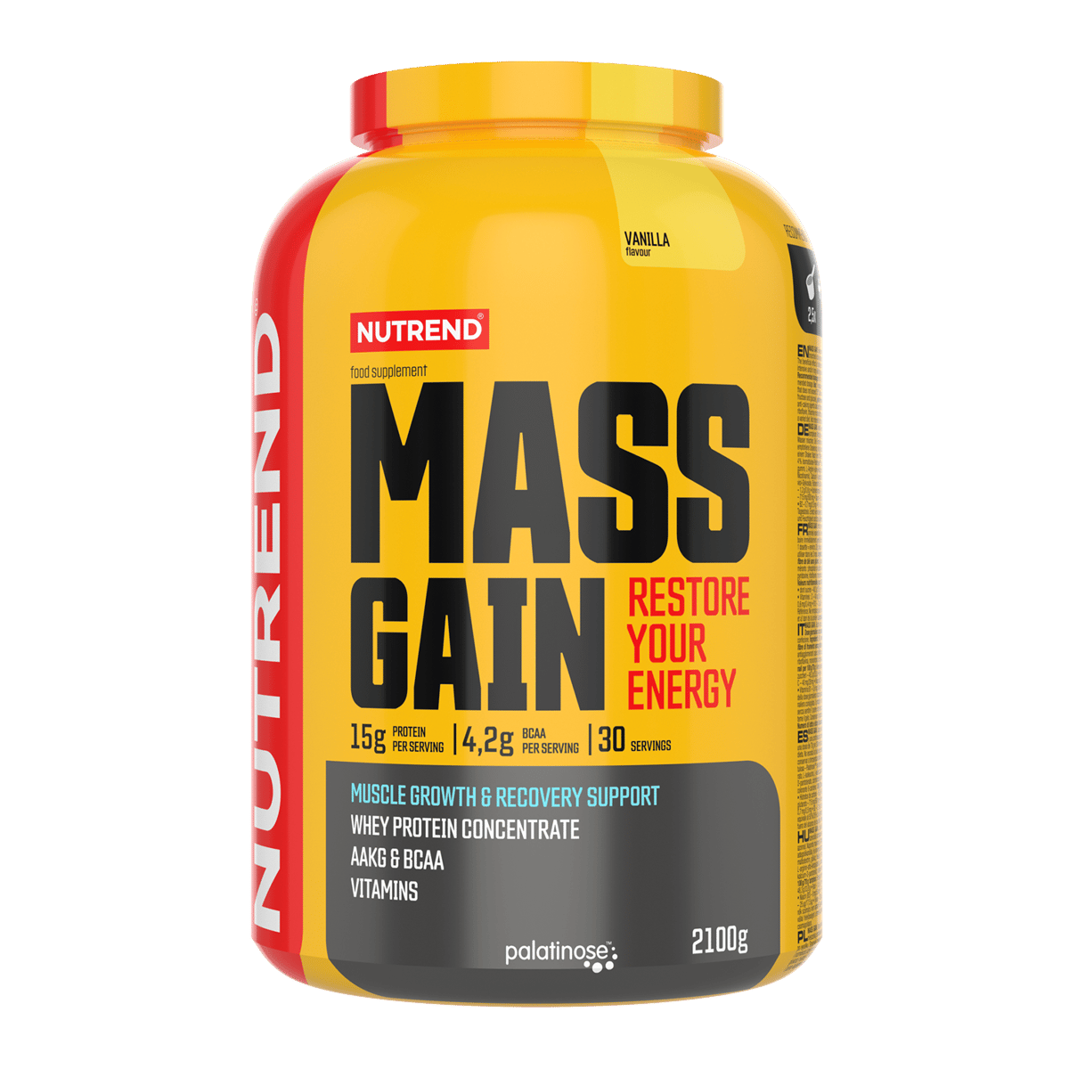 NUTREND Mass Gain 2100 g Vanille Dose