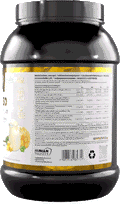 Pure ISO 900g mango yogurt whey protein isolate jar, front label