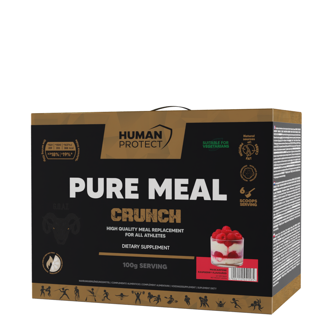 Pure Meal Crunch Mascarpone-Raspberry powder mix, 3000 g box