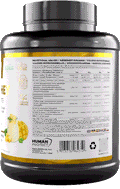 Pure Whey Mango-Joghurt 2000g Dose mit Nährwert- und Zutaten-Tabelle