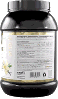 Reines Whey-Konzentrat (Vanille) Dose mit Etikett, 900 g