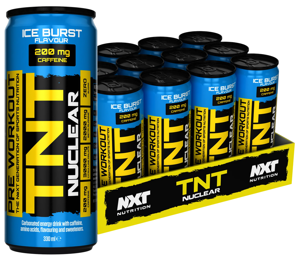 TNT NUCLEAR Energy-Drink-Dosen „Ice Burst“ 330 ml im 6er-Set