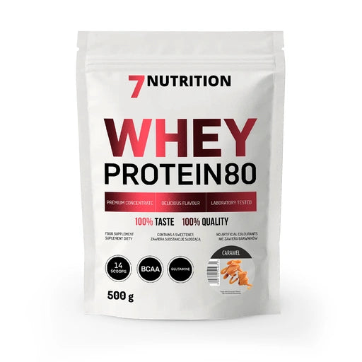 Whey-Protein 80 500 g Beutel, Karamell